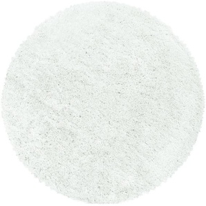 Ayyildiz Teppiche Hochflor-Teppich FLUFFY 3500, rund, Höhe: 50 mm, Langflor, Shaggy, uni, robust, auch rechteckig erhältlich, Wohnzimmer
