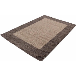 Ayyildiz Teppiche Hochflor-Teppich Life Shaggy 1503, rechteckig, Höhe: 30 mm, als Läufer und in rund erhältlich, Shaggy, Langflor, Wohnzimmer