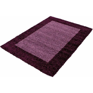Ayyildiz Teppiche Hochflor-Teppich Life Shaggy 1503, rechteckig, Höhe: 30 mm, als Läufer und in rund erhältlich, Shaggy, Langflor, Wohnzimmer