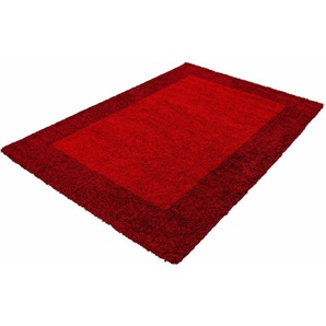 Ayyildiz Teppiche Hochflor-Teppich Life Shaggy 1503, rechteckig, Höhe: 30 mm, als Läufer und in rund erhältlich, Shaggy, Langflor, Wohnzimmer