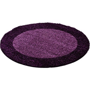 Ayyildiz Teppiche Hochflor-Teppich Life Shaggy 1503, rund, Höhe: 30 mm, rechteckig, auch als Läufer erhältlich, Shaggy, Langflor, Wohnzimmer