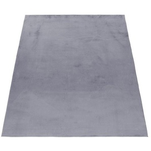 Ayyildiz Teppiche Hochflor-Teppich POUFFY 5100, rechteckig, Höhe: 20 mm, Läufer, weicher glatter Softflor, Kaninchen Fell Haptik, waschbar