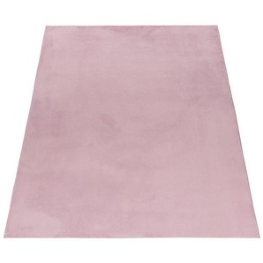 Ayyildiz Teppiche Hochflor-Teppich POUFFY 5100, rechteckig, Höhe: 20 mm, Läufer, weicher glatter Softflor, Kaninchen Fell Haptik, waschbar