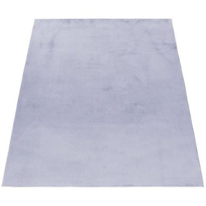 Ayyildiz Teppiche Hochflor-Teppich POUFFY 5100, rechteckig, Höhe: 20 mm, Läufer, weicher glatter Softflor, Kaninchen Fell Haptik, waschbar