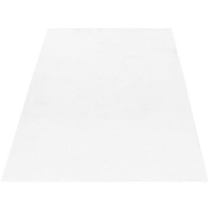 Ayyildiz Teppiche Hochflor-Teppich POUFFY 5100, rechteckig, Höhe: 20 mm, Läufer, weicher glatter Softflor, Kaninchen Fell Haptik, waschbar