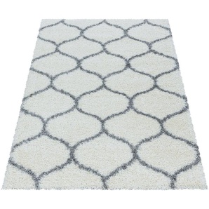 Ayyildiz Teppiche Hochflor-Teppich SALSA 3201, rechteckig, Höhe: 50 mm, auch in rund, Pflegeleicht / Strapazierfähig / Shaggy/ Wohnzimmer