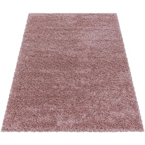 Ayyildiz Teppiche Hochflor-Teppich SYDNEY 3000, rechteckig, Höhe: 50 mm, Shaggy, Langflor, uni, auch in rund, Wohnzimmer