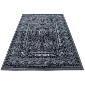 Ayyildiz Webteppich Marrakesh, Grau, Textil, orientalisch, rechteckig, 120x170 cm, Oeko-Tex® Standard 100, für Fußbodenheizung geeignet, schmutzabweisend, Hausstauballergiker lichtunempfindlich, antistatisch, pflegeleicht, strapazierfähig, leicht