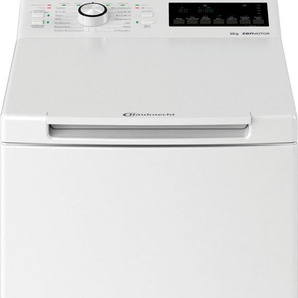 B (A bis G) BAUKNECHT Waschmaschine Toplader Waschmaschinen weiß Toplader