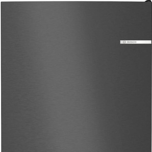 B (A bis G) BOSCH Kühl-/Gefrierkombination KGN49OXBT Kühlschränke hergestellt aus CO²-reduzierten Materialien Gr. Rechtsanschlag, silberfarben (schwarz) Kühl-Gefrierkombinationen