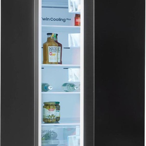 B (A bis G) SAMSUNG Kühl-/Gefrierkombination RL38T607BB1 Kühlschränke 4 Jahre Garantie inklusive Gr. Rechtsanschlag, silberfarben (schwarz) Kühl-Gefrierkombinationen