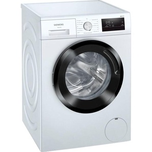 B (A bis G) SIEMENS Waschmaschine WM14N0K5 Waschmaschinen schwarz-weiß (weiß, schwarz) Frontlader