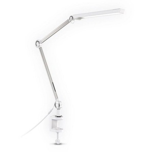 B.K.Licht Klemmleuchten, LED fest integriert, Kaltweiß, Neutralweiß, Warmweiß, Schreibtischlampe, schwenkbar, Farbtemperatur einstellbar, 9 W