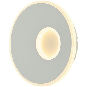 HELL-höllisch gutes Licht LED-Wandleuchte weiß - weiß - Materialmix - 4 cm - [18.0] | Möbel Kraft