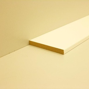 B.S. Bauprogramm Rechteckleiste 200 cm 6 x 60 mm weiß GLO780304048