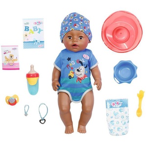 Baby Born Babypuppe Magic Boy, Dolls of Colour, 43 cm, mit lebensechten Funktionen