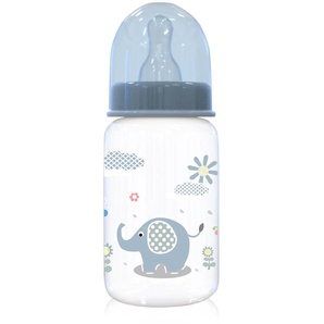 Baby Care Babyflasche Simple 125 ml Tiere Schutzdeckel Sauger Größe 0+ ab Geburt
