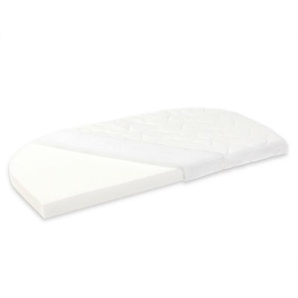 Babybay Beistellbettmatratze, 57.5x6x105 cm, Bezug abnehmbar/waschbar, klimatisierte Belüftungskanäle, optimale Belüftung, atmungsaktiv, schadstoffgeprüft, Babymöbel, Babybetten, Beistellbetten