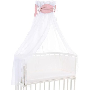 Babybay Himmel, Altrosa, Textil, Punkte, 135x0.1x200 cm, Babymöbel, Babybetten
