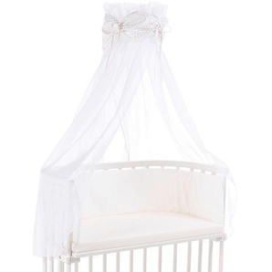 Babybay Himmel, Weiß, Textil, Stern, 135x0.1x200 cm, Schlafen, Babybett-Ausstattung, Babybettwäsche