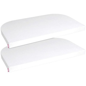 Babybay Matratzenbezug, Weiß, Textil, 42x5x81 cm, Schlafzimmer, Matratzen Shop, Matratzenzubehör, Matratzenschoner