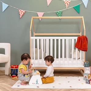 Babybett mitwachsend Céleste (von 0 bis 6 Jahren) 70 x 140 (cm) / Ohne kleine Barriere / Ohne Schublade