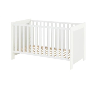 Babybett - weiß - Materialmix - 78 cm - 82 cm | Möbel Kraft