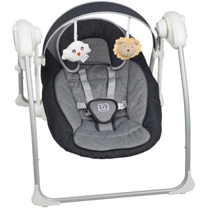 BabyGo Babywippe Dandly, anthracite, elektrisch, mit Sound