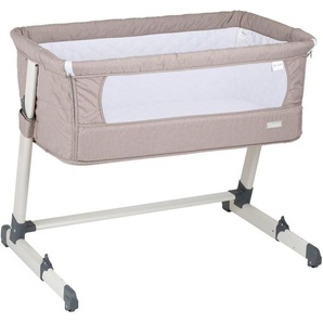 BabyGo Beistellbett Together, beige, faltbar