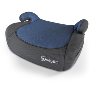 BabyGo Sitzerhöhung Booster iSize, blau Melange 125-150 cm 35010