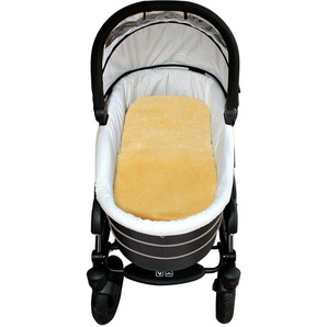 Babylammfell Lammfell-Einlage, Heitmann Felle, ideal für Soft-Tragtaschen, Kinderwagen, Buggy, Kinderbett, waschbar