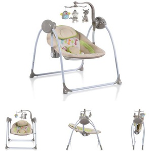Babywippe Swing+ mit Musikfunktion, regulierbare Lautstärke, Zeitschaltuhr