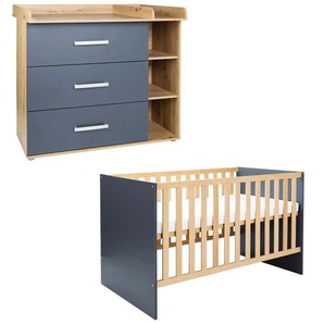 Babyzimmer 2er-Set Alessio - mehrfarbig - Materialmix - 258 cm - 184 cm | Möbel Kraft