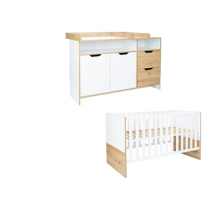 Babyzimmer 2er-Set Maxim   ¦ mehrfarbig ¦ Maße (cm): B: 293 H: 185