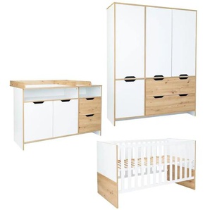 Babyzimmer 3er-Set Maxim   ¦ mehrfarbig ¦ Maße (cm): B: 443 H: 374
