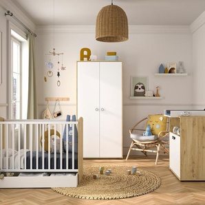 Babyzimmer-Komplettset GALIPETTE Arthur Schlafzimmermöbel-Sets braun (eiche artisan) Baby Komplett-Babybetten
