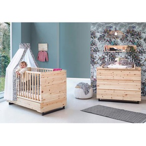 Babyzimmer-Set Zirbenholz I (2-teilig)