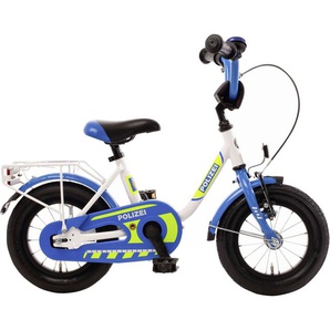 Bachtenkirch Kinderfahrrad Polizei 12 Zoll kristall-weiß/blau/neon GLO664013582