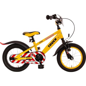 Bachtenkirch Kinderfahrrad Truck 14 Zoll gelb schwarz mit Rücktritt GLO664012819