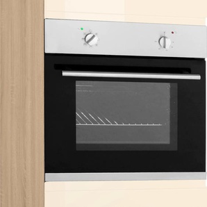 Backofen/Kühlumbauschrank HELD MÖBEL Virginia Schränke Gr. B/H/T: 60 cm x 200 cm x 60 cm, 2 St., beige (creme hochglanz) Backofenumbauschrank Kühlschrankumbauschrank Kühlschrankumbauschränke Schränke 200 cm hoch, 60 breit, Nische für Ofen BHT: 565955