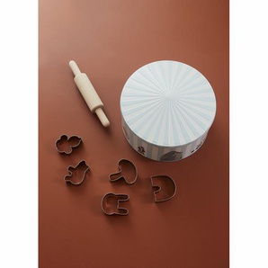Backset Circus, mit Dose, Ausstechern und Kuchenrolle, von OYOY