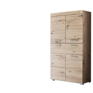 Bad-Hochschrank Amanda | holzfarben | 73 cm | 132 cm | cm 31,0 |