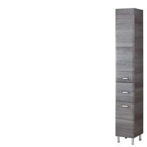 Bad-Hochschrank Amstetten | grau | 30 cm | 185,5 cm | cm 33,0 |