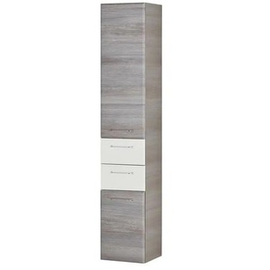 Bad-Hochschrank Friesach | grau | 35 cm | 185,5 cm | cm 33,0 |