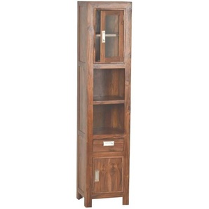 Bad Hochschrank Massivholz Teak Modern Indien Indisch