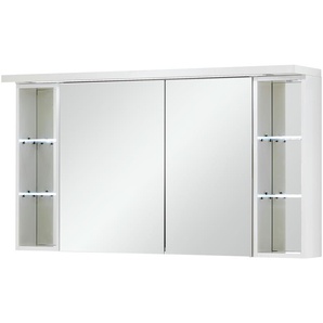 Spiegelschrank  Comer See ¦ weiß ¦ Maße (cm): B: 120 H: 66,8 T: 15.0