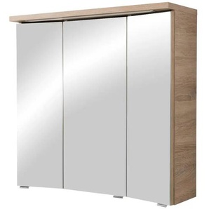 Bad-Spiegelschrank Jennersdorf | holzfarben | 75 cm | 70 cm | cm 20,0 |
