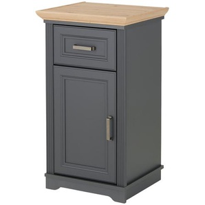 Badschrank  Varese ¦ grau ¦ Maße (cm): B: 48 H: 85 T: 43.0