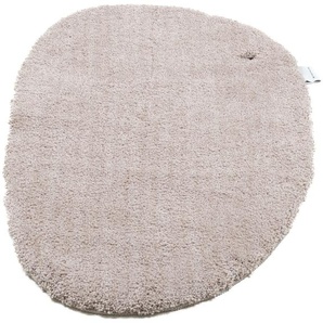 TOM TAILOR Badematte Cozy Bath UNI, Höhe 27 mm, rutschhemmend beschichtet, fußbodenheizungsgeeignet, Polyester, oval, Badteppich, Uni Farben, rechteckig, rund und oval erhältlich