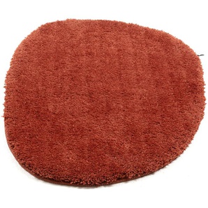 Badematte Cozy Bath UNI TOM TAILOR HOME, Höhe 27 mm, rutschhemmend beschichtet, fußbodenheizungsgeeignet, Polyester, oval, Badteppich, Uni Farben, rechteckig, rund & oval erhältlich